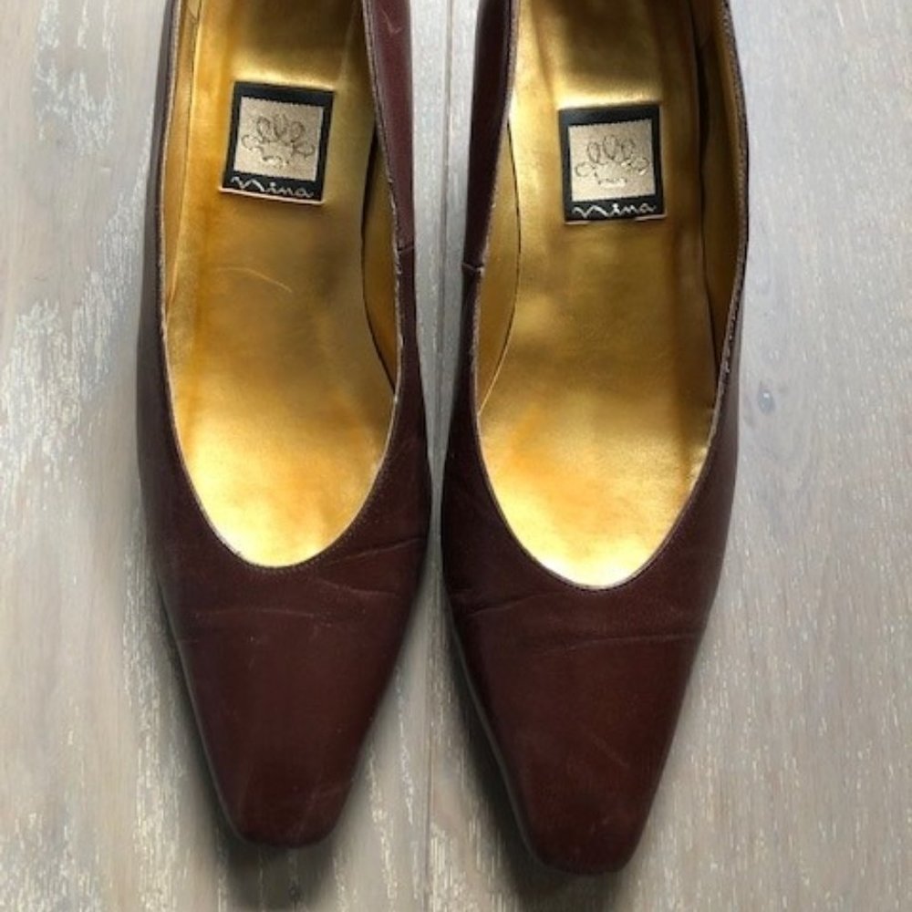 Nina Brown Heels
